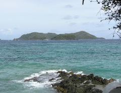 Little Tobago gezien vanuit Speyside