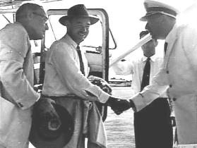 Contact met Australische bestuurders in 1956