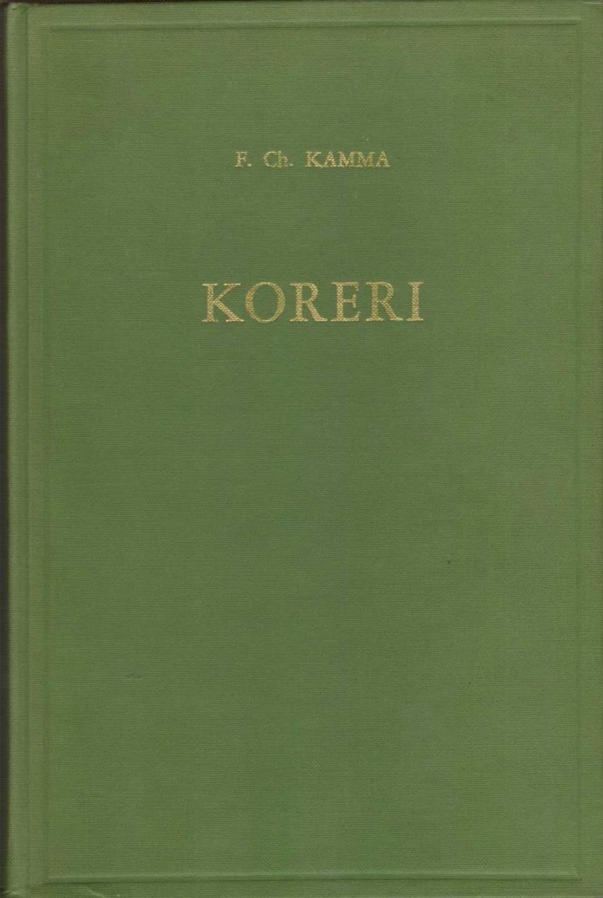 BK/40/61 - 
Koreri, messianic movements in the Biak-Numfor Culture Area
