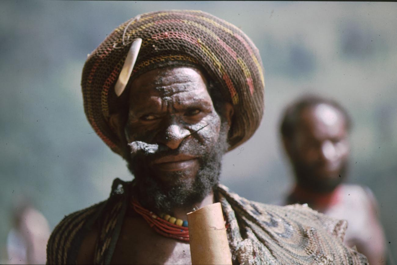 BD/166/215 - 
Man with traditional facial decoration 2
