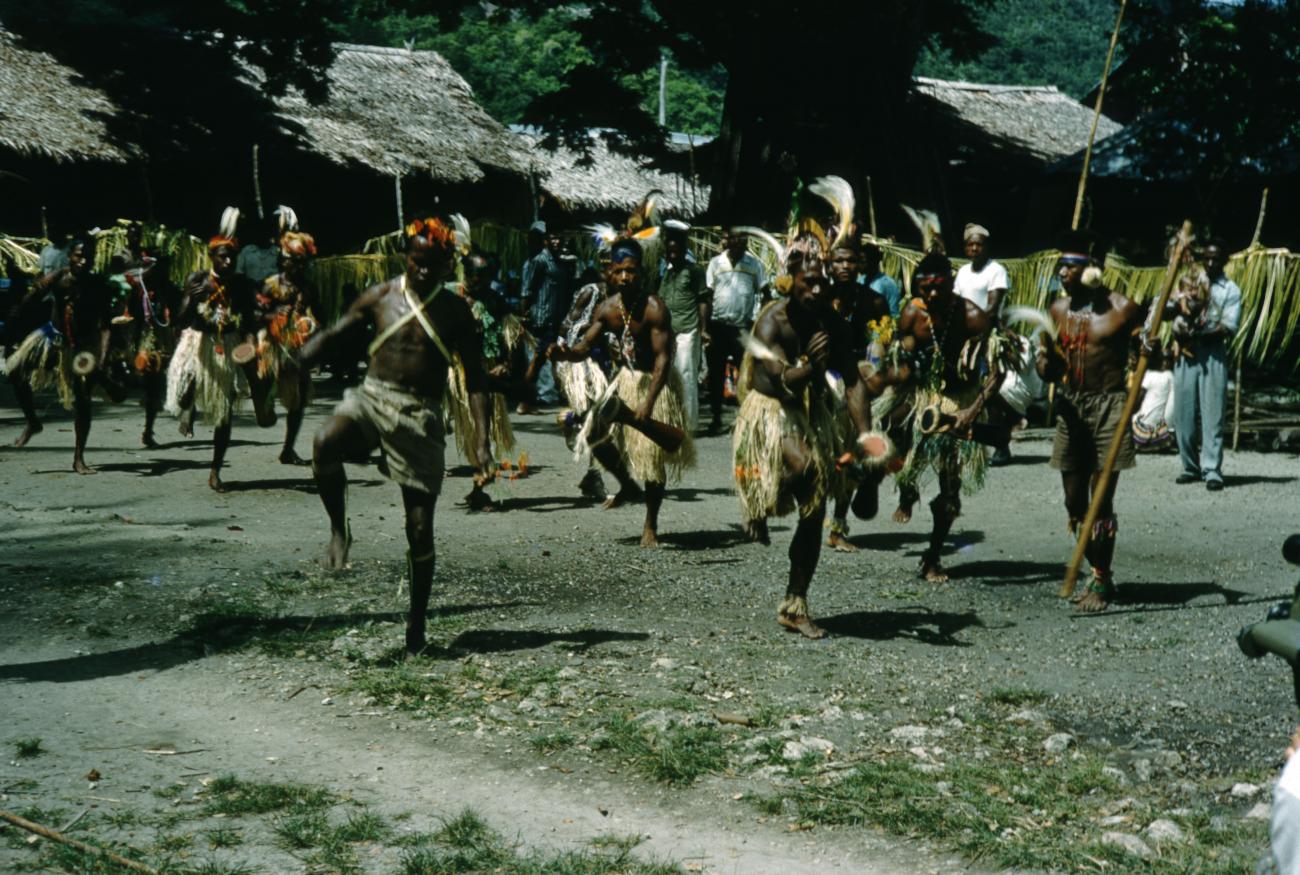 BD/209/7094 - 
Optreden Papoea-dansers
