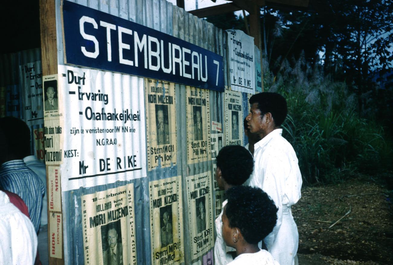 BD/209/7139 - 
Verkiezingen Nieuw Guinea Raad
