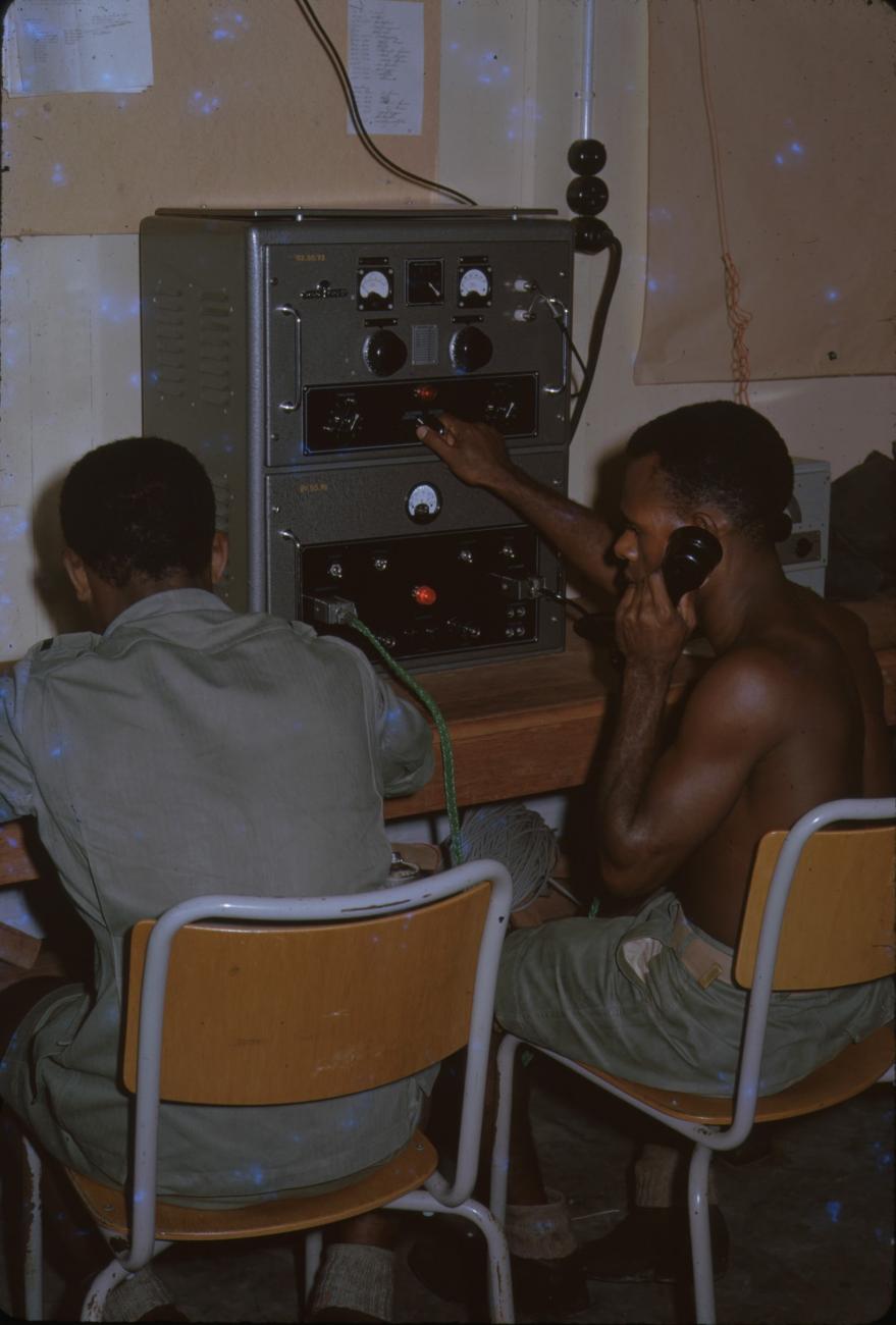 BD/209/9161 - 
Opleidingskamp Papoea Vrijwilligers Korps te Manokwari
