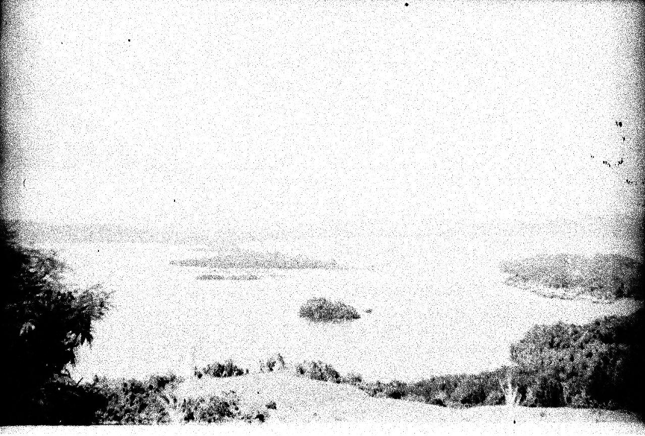 BD/67/125 - 
Uitzicht over het water met eilandjes
