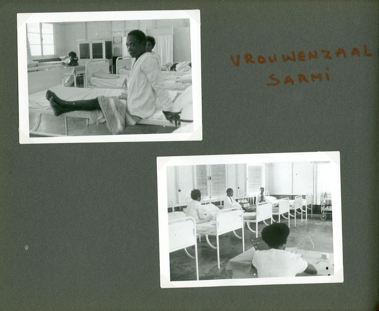 BD/83/107 - 
Vrouwenzaal van het ziekenhuis in Sarmi
