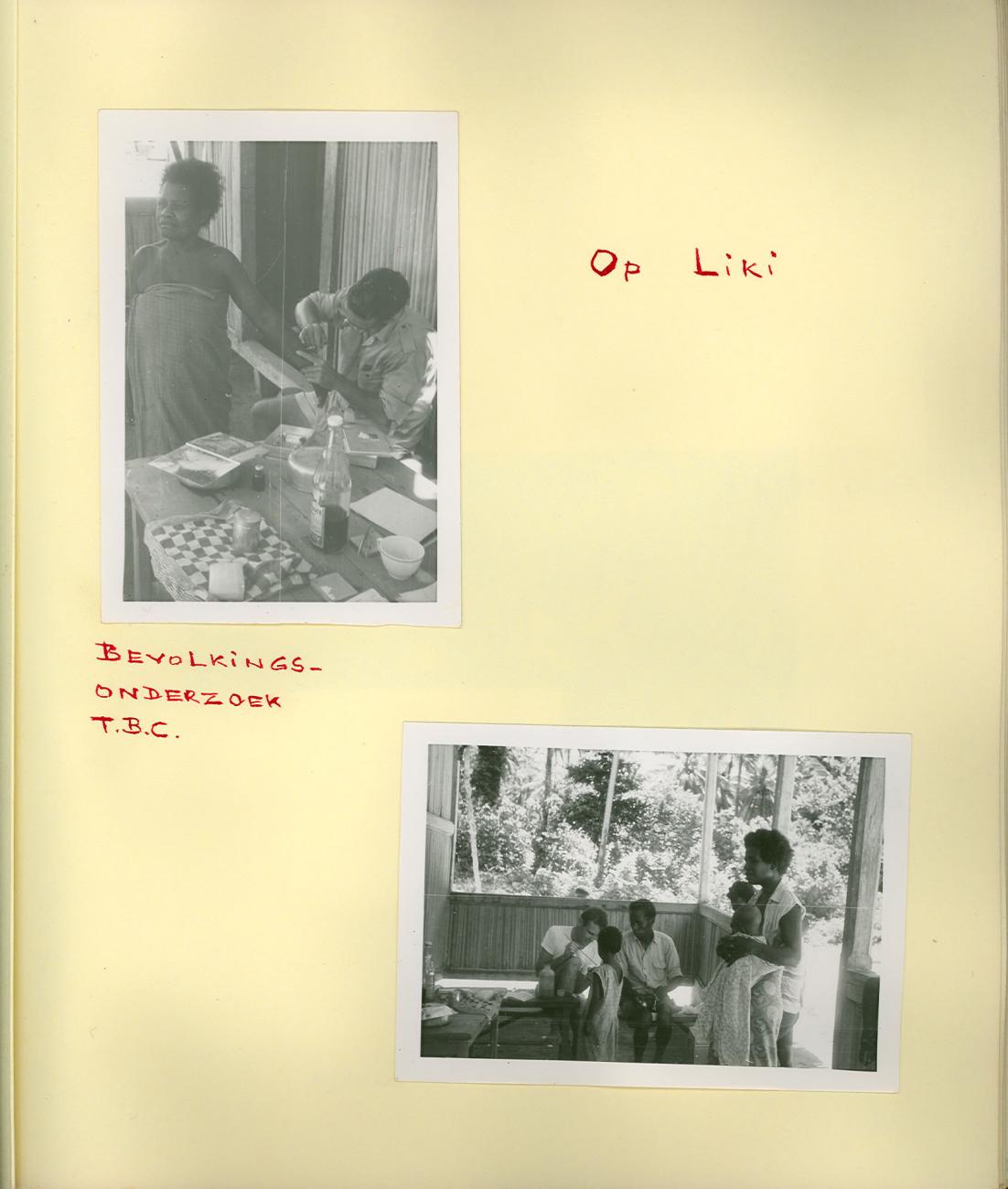 BD/83/31 - 
Onderzoek naar TBC onder de bevolking van Liki
