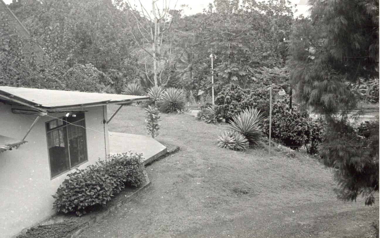 BD/253/11 - 
Foto van een gebouw plus omliggende tuin
