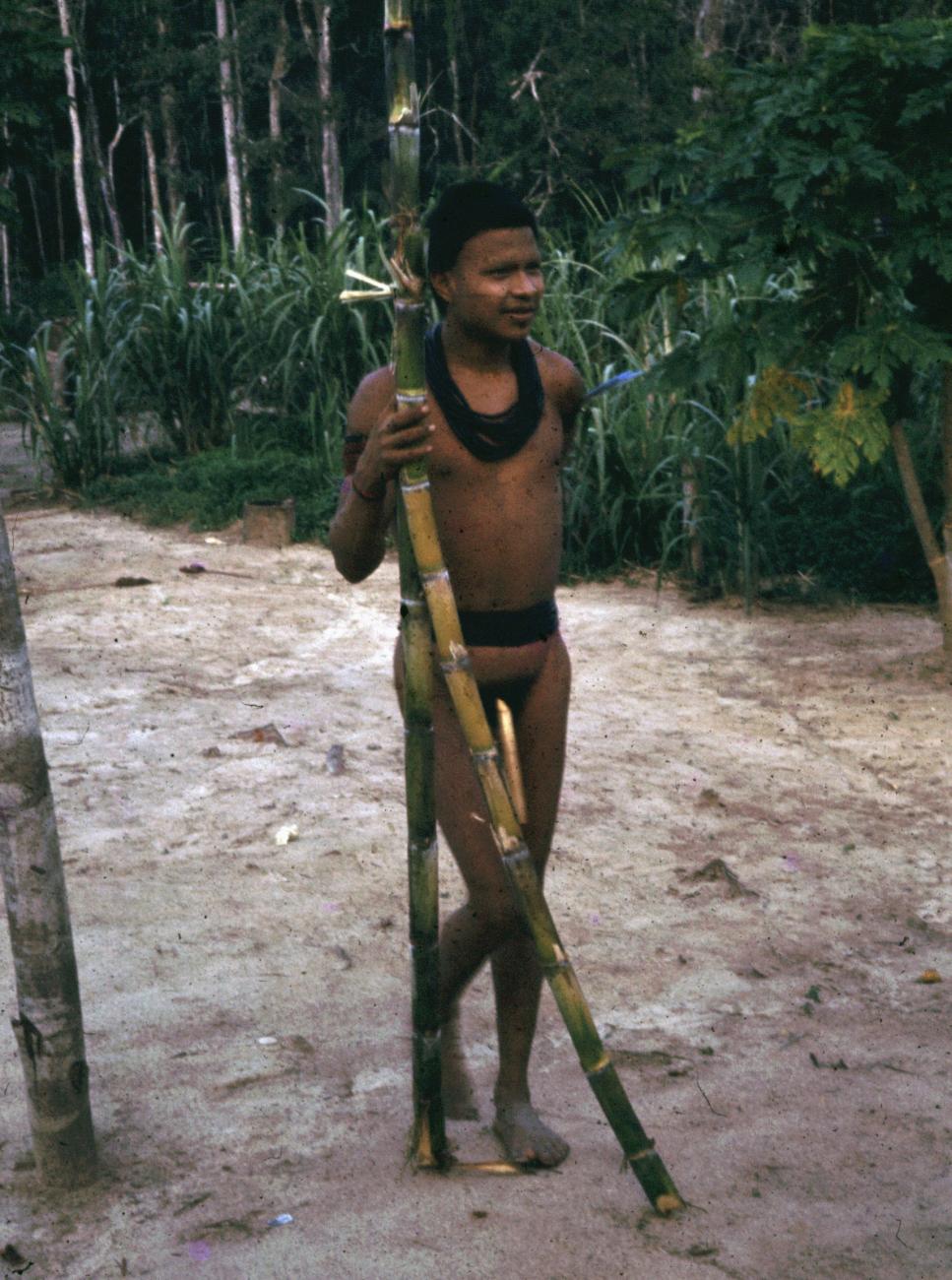 BD/66/6 - 
Young man with cane stalk
