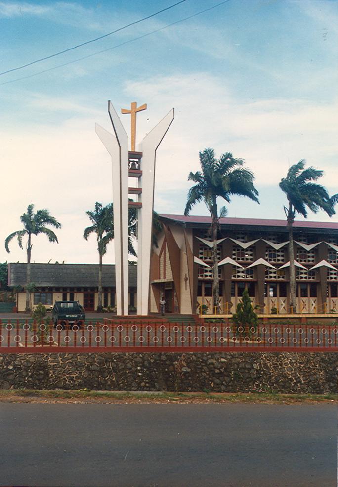 BD/269/616 - 
Nieuwe kathedraal in Jayapura

