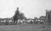 BD/133/111 Paardrijwedstrijd te Merauke ter ere van Koninginnedag