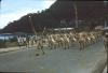 BD/171/154 Mariniers bespelen de trommel tijdens de parade